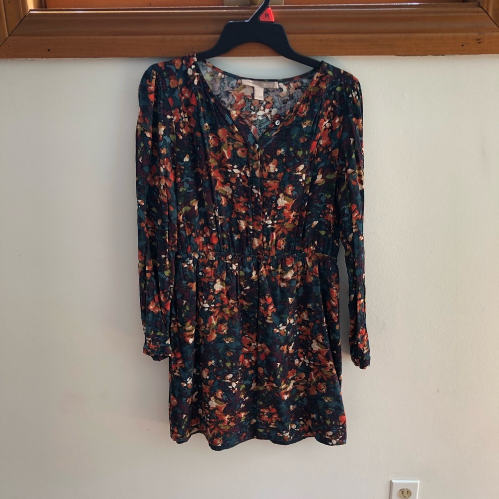 Forever 21 fall floral dress!